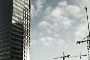 abn bank lucht kraan kranen bouw