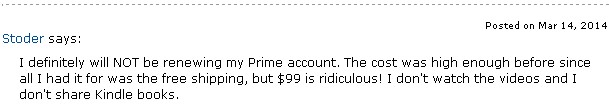 Amazon Prime forum
