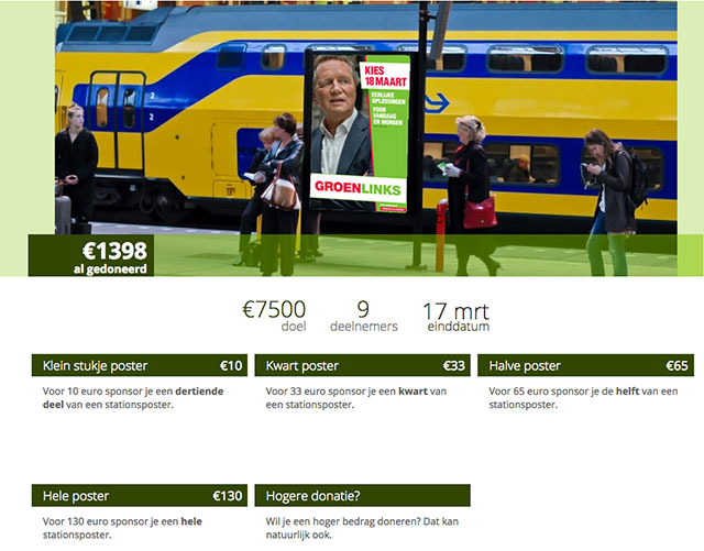 groenlinks crowdfunding