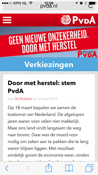 pvda mobiel