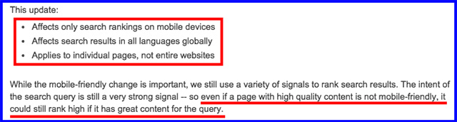 Official Google Webmaster Central Blog Rolling out the mobile friendly update