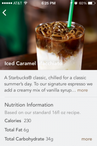 starbucks info