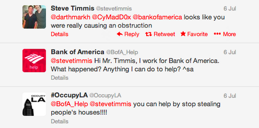 Bank of America tweet bots fail