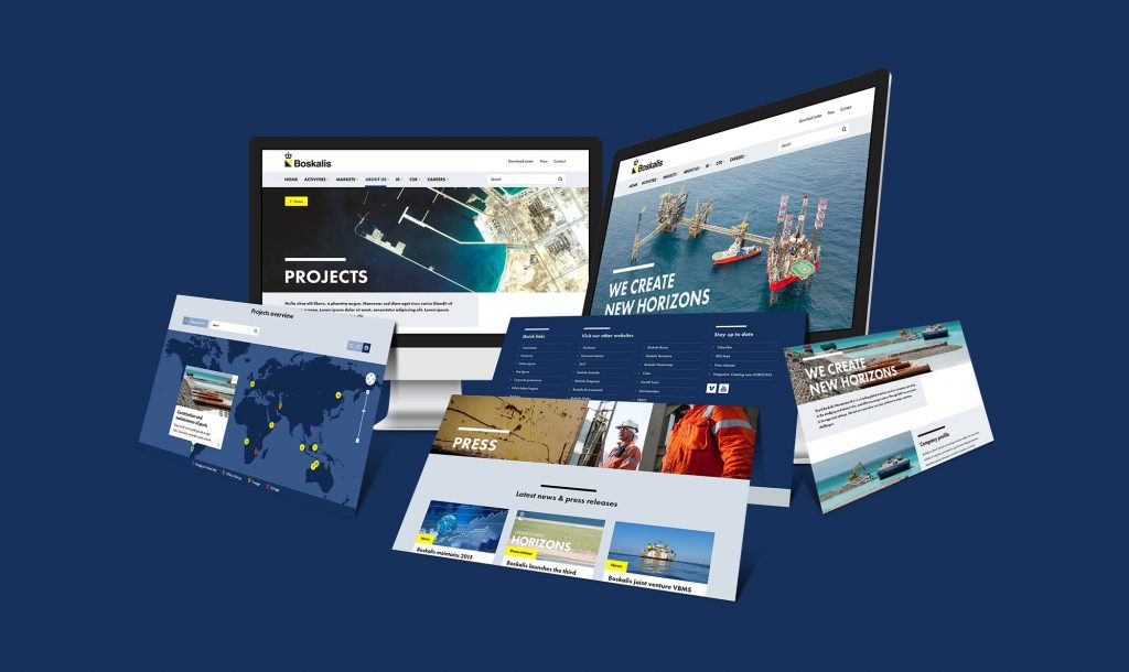 mock-up site Boskalis