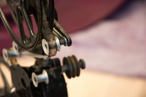 vintage film projector