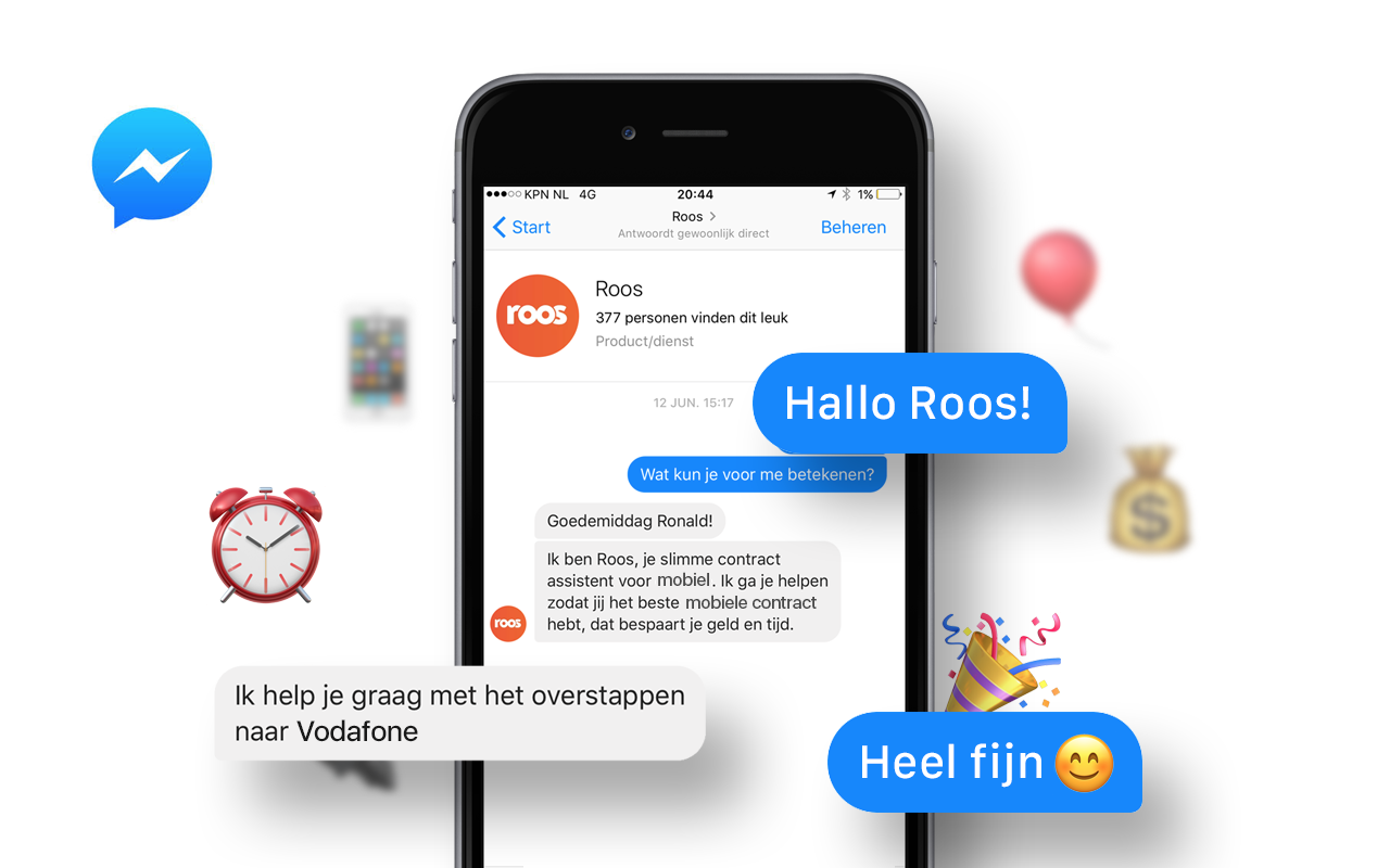 logo onwetendheid Napier Chatbot van Roos helpt consumenten met beste sim only abonnement - Emerce