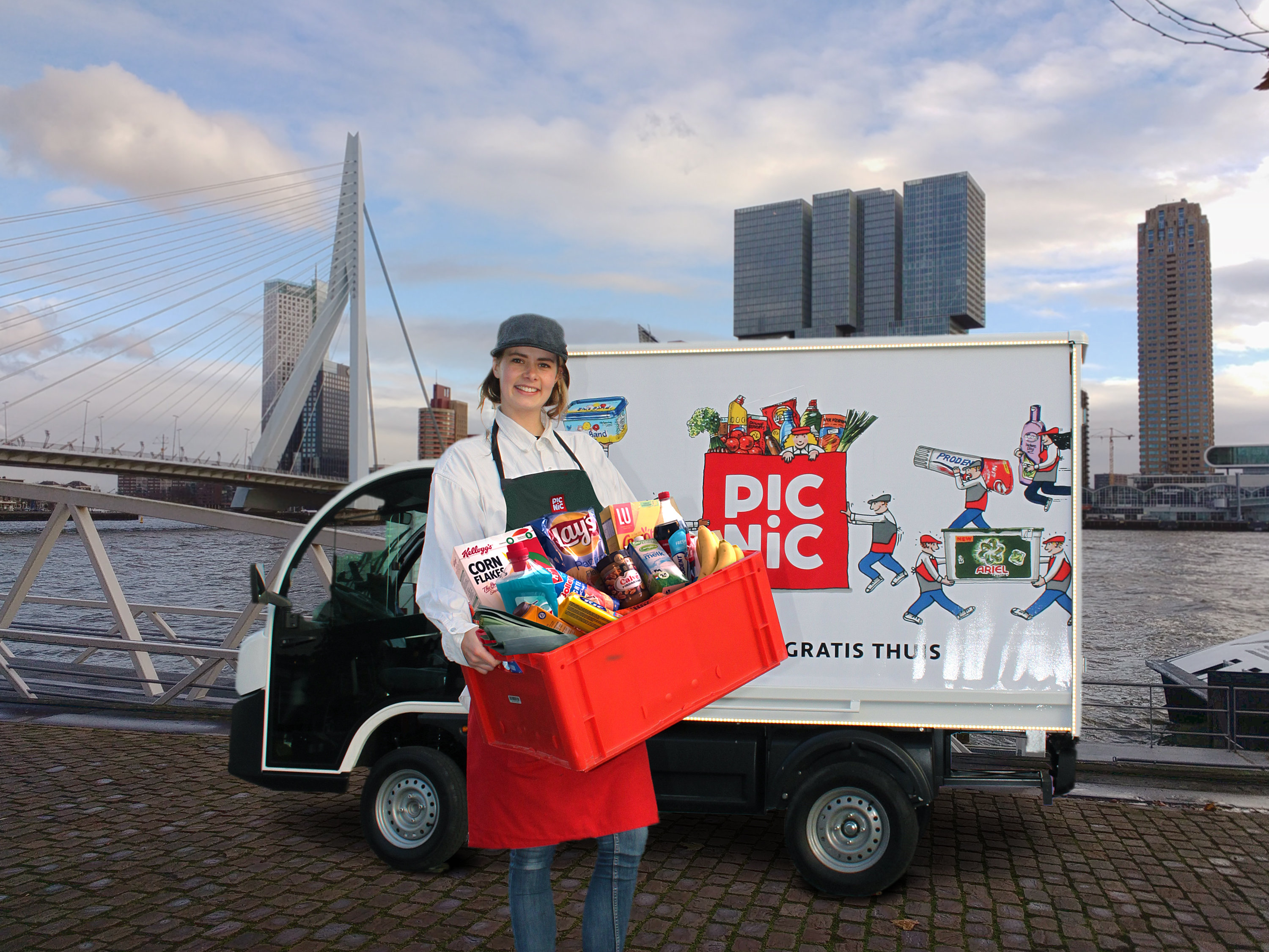 geweer band Net zo Online supermarkt Picnic van start in Rotterdam - Emerce