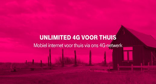 smog Opblazen vuilnis T-Mobile introduceert hét alternatief voor vast internet: UNLIMITED 4G voor  Thuis - Emerce