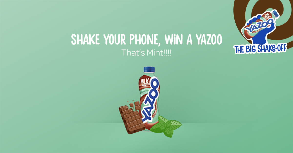 YAZOO lanceert nieuwe smaak met app ‘The Big Shake Off’ Emerce