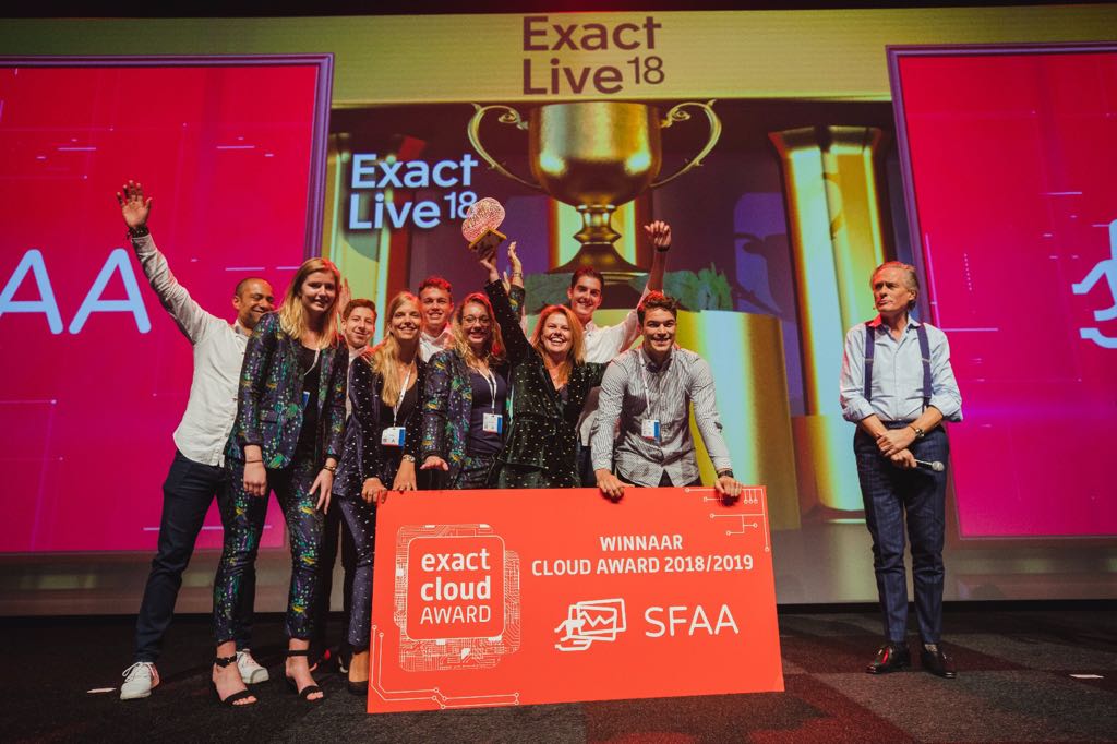 Amsterdams administratiekantoor SFAA wint Exact Cloud Awards - Emerce