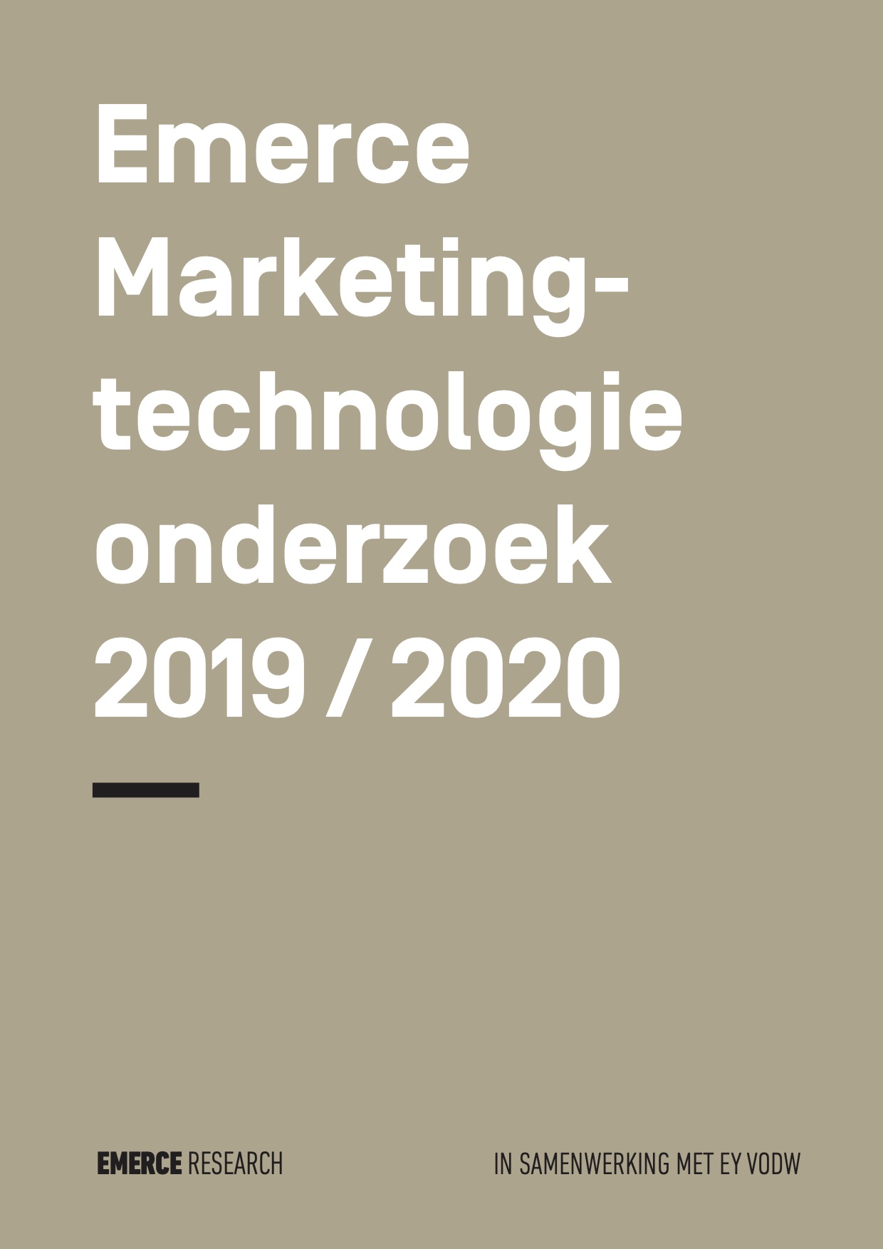 Het Emerce Martech-onderzoek 2019/2020: Stijgende Marketingtechnologie budgetten. Aan welke tools worden die uitgegeven?