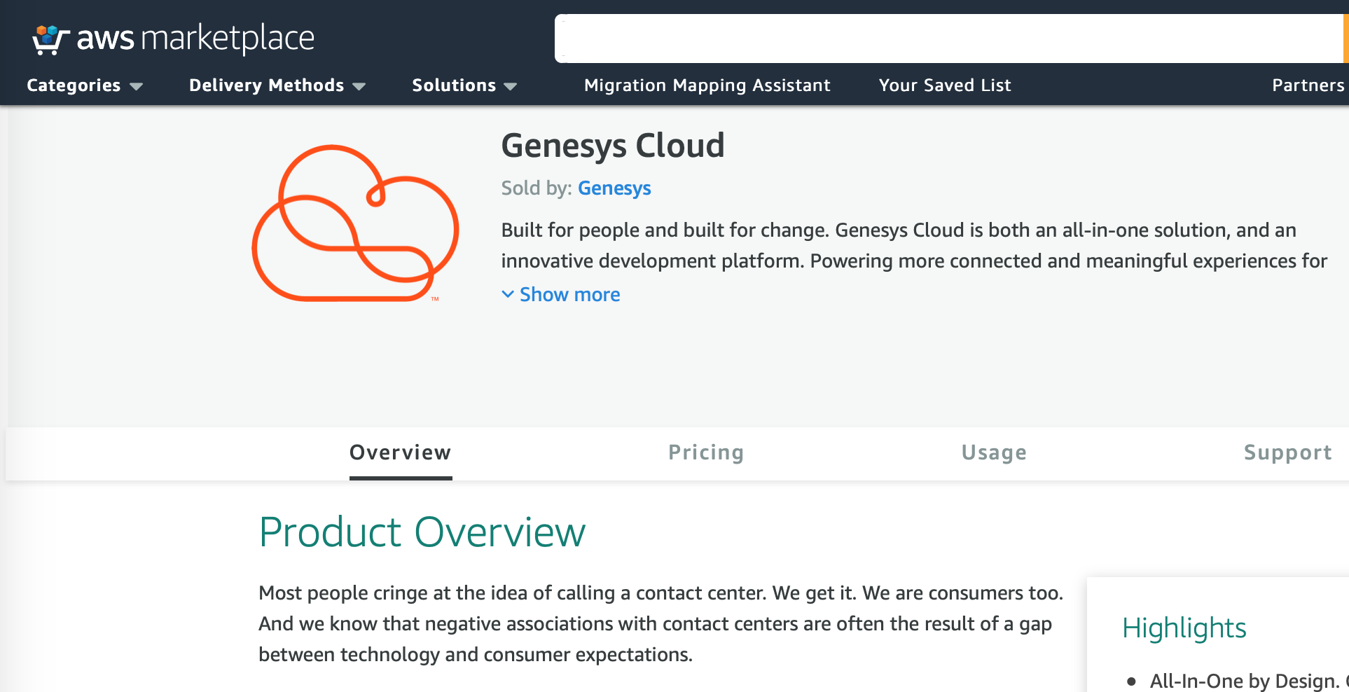 Genesys Cloud nu beschikbaar op AWS Marketplace - Emerce