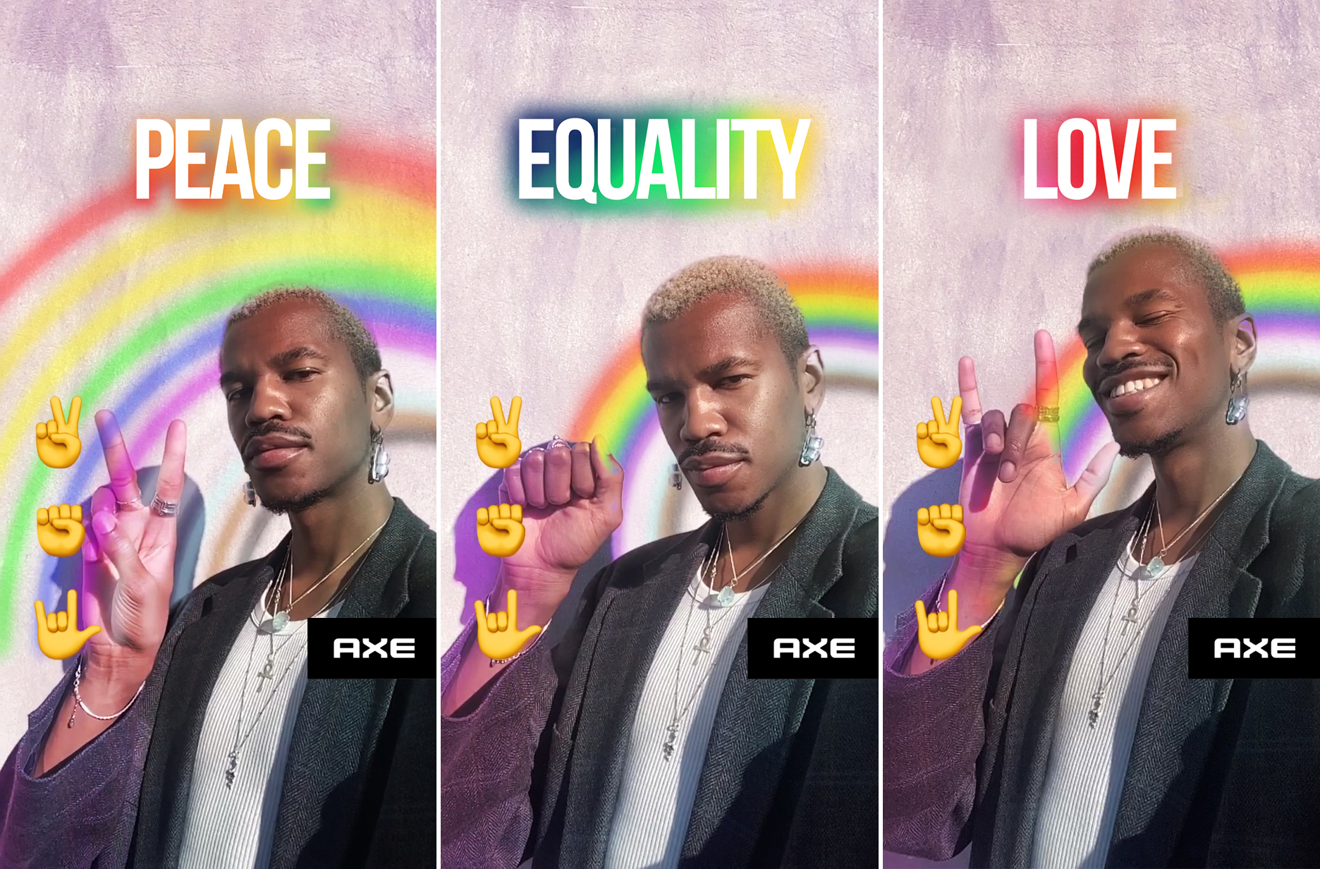 Vier PRIDE met AXE ‘Love is Love Lens’ Emerce