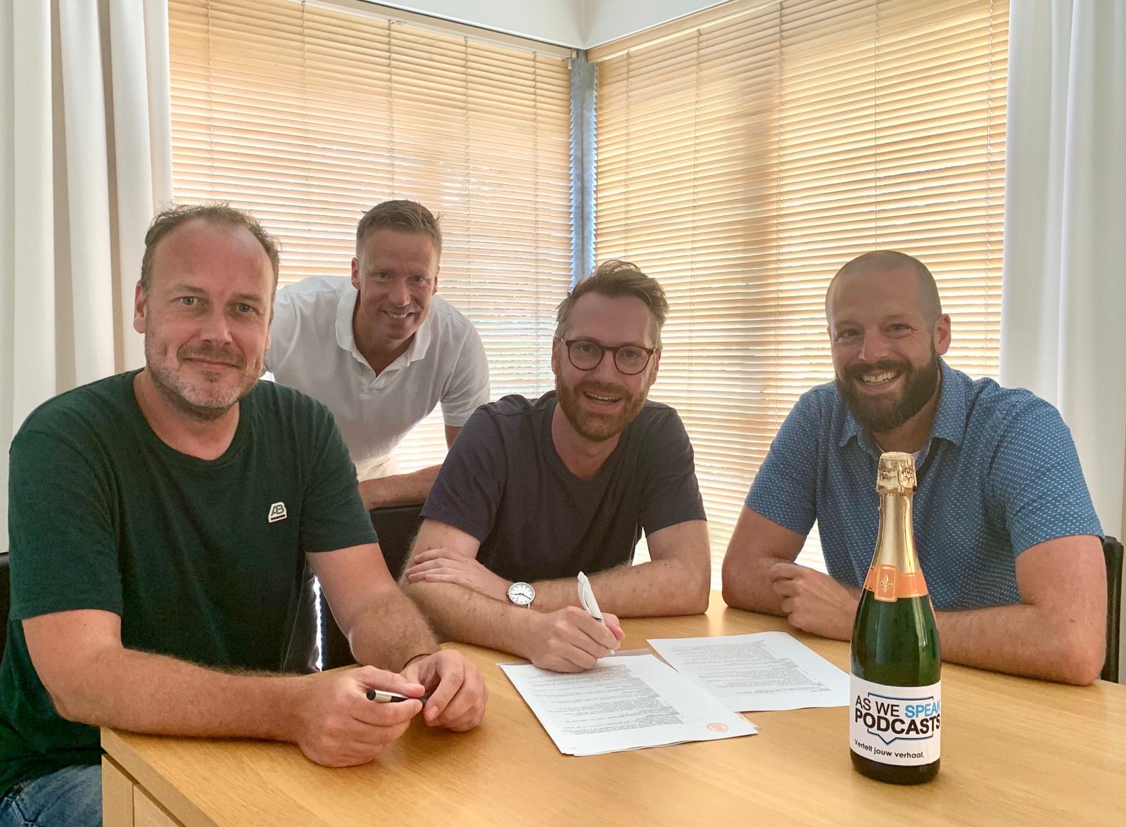 Oud 538-collega’s starten podcastbedrijf: AS WE SPEAK Podcasts