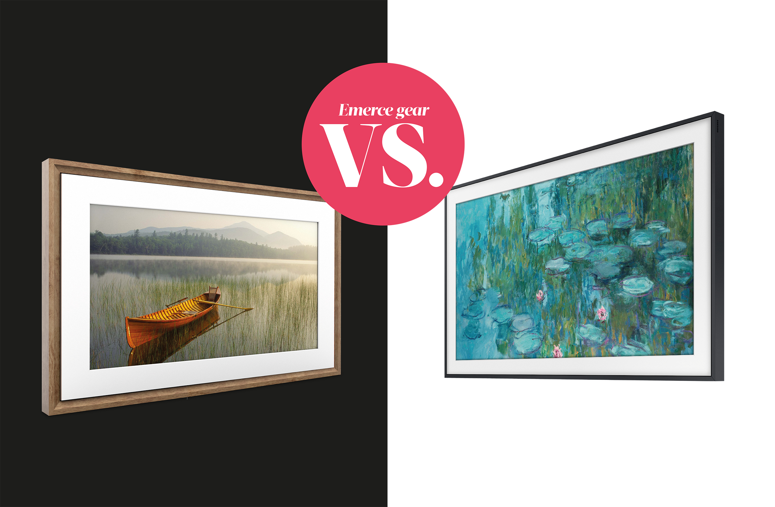 Digitale Schilderijen Samsung The Frame versus Meural Canvas II Emerce