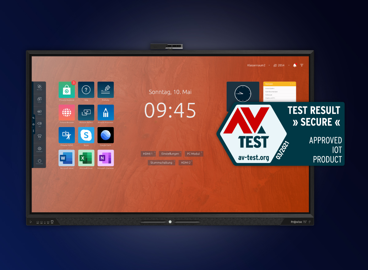 Onafhankelijke beveiligingstest: Prowise Touchscreen Ten is veilig en ...