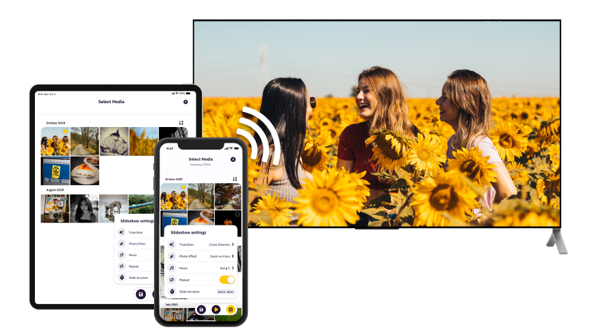 Nieuwe iOS-app voor diavoorstellingen: PhotoMeister speelt foto’s en video’s draadloos af op smart-tv’s
