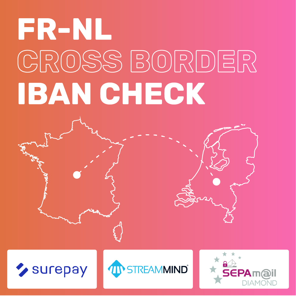 Premier IBAN-Name Check a fait transfrontalier, d’abord pour les Pays-Bas et la France