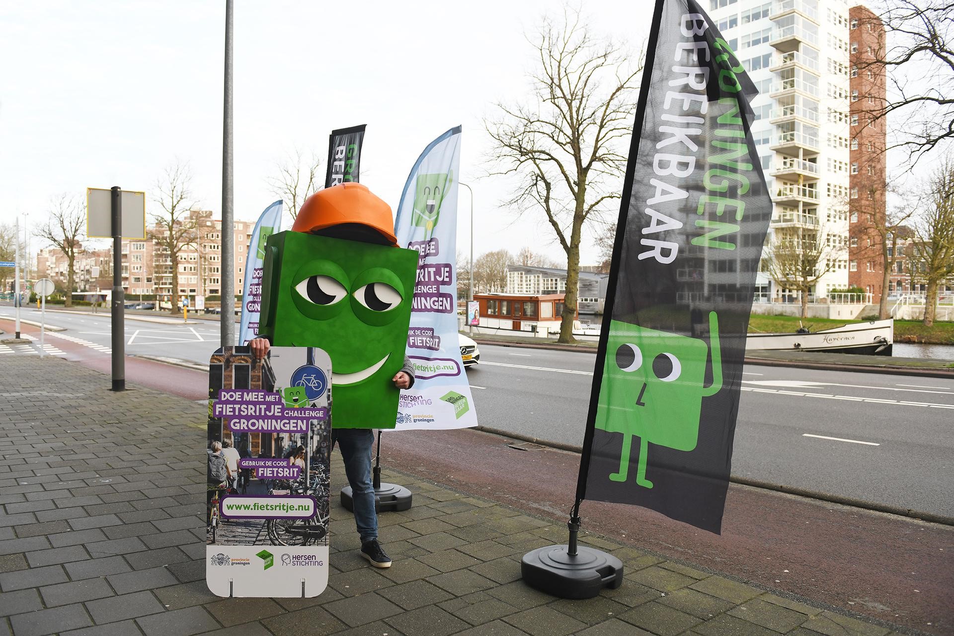 Groningers uitgedaagd voor de Fietsritje Challenge