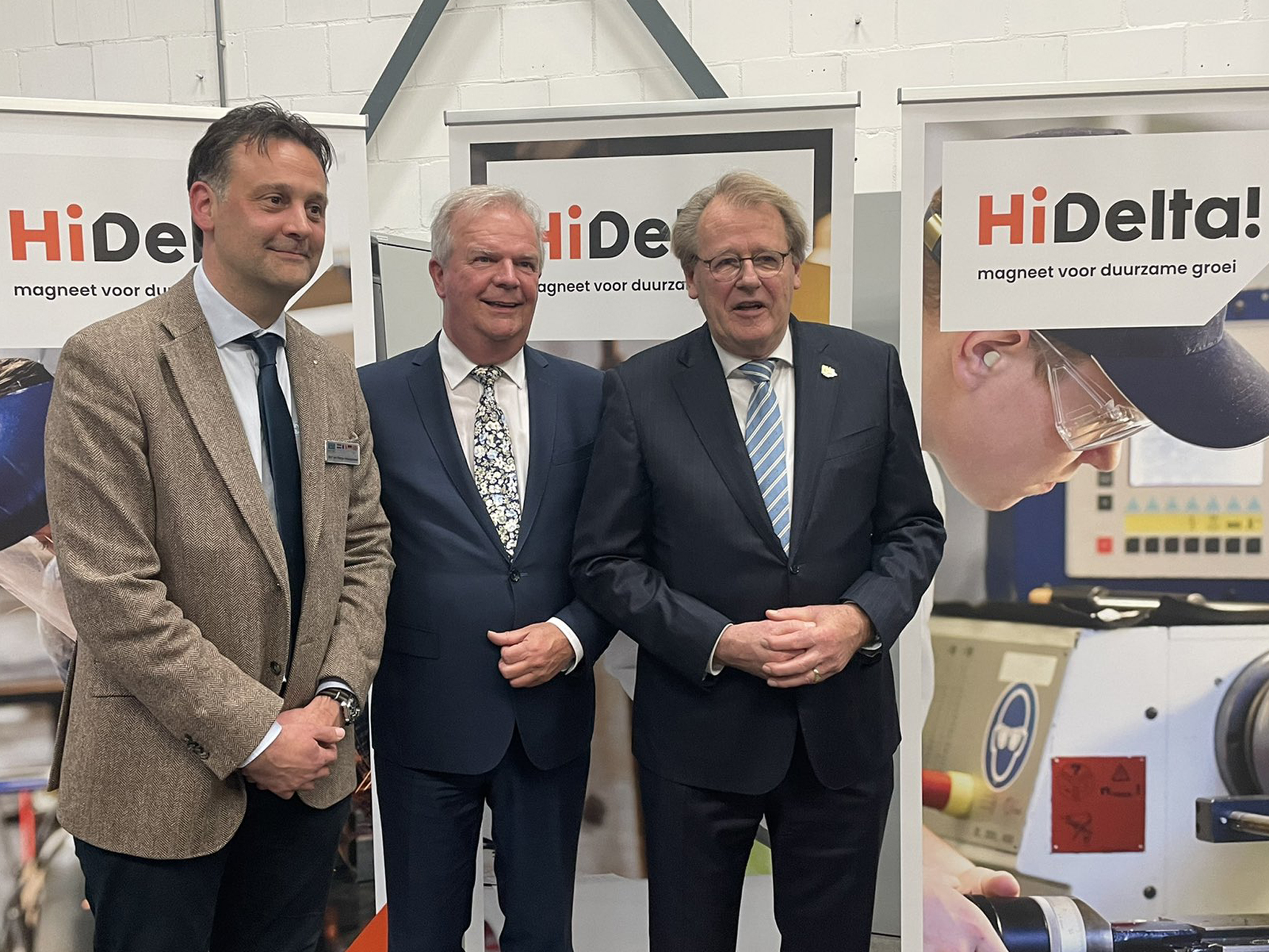 Commissaris van de Koning ZuidHolland lanceert Hi Delta Emerce Commissaris van de Koning ZuidHolland lanceert Hi Delta Emerce