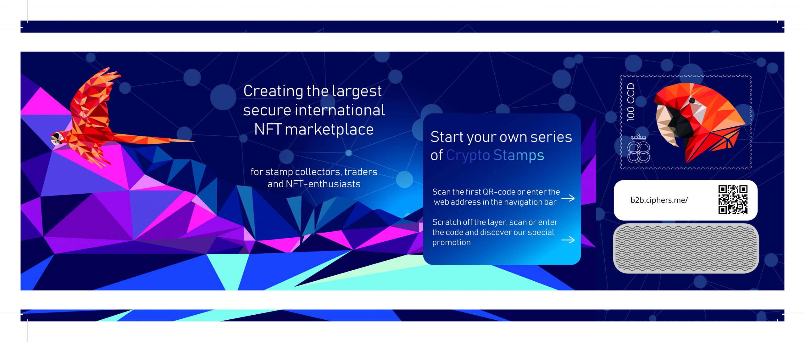 Koninklijke Joh. Enschedé lanceert Ciphers.me: platform voor crypto stamps  - Emerce