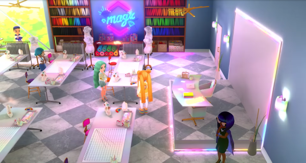 SHOW YOUR BEST WITH THE FIRST-EVER RAINBOW HIGH™ VIDEO GAME