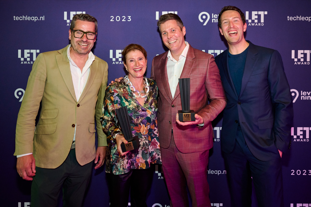 Matthijs Welle gekozen tot beste techondernemer van Nederland, met de ...