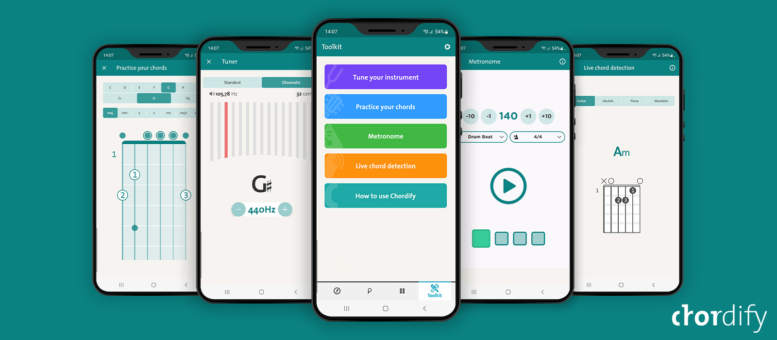 Chordify Lanceert Langverwachte Toolkit Op Android