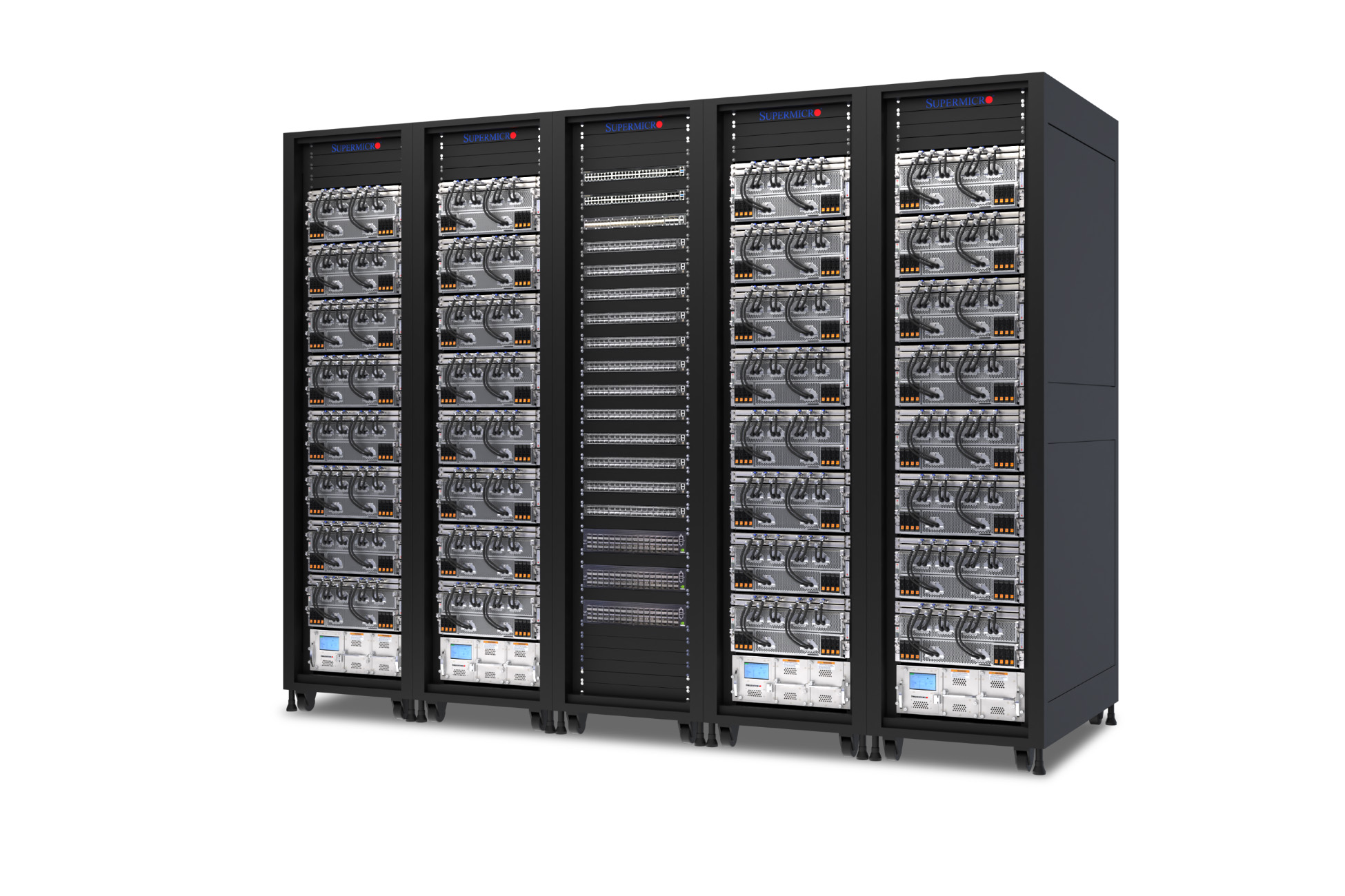 Supermicro Envidia Rack Supermicro kondigt een plug-and-play SuperCluster voor NVIDIA Omniverse ...