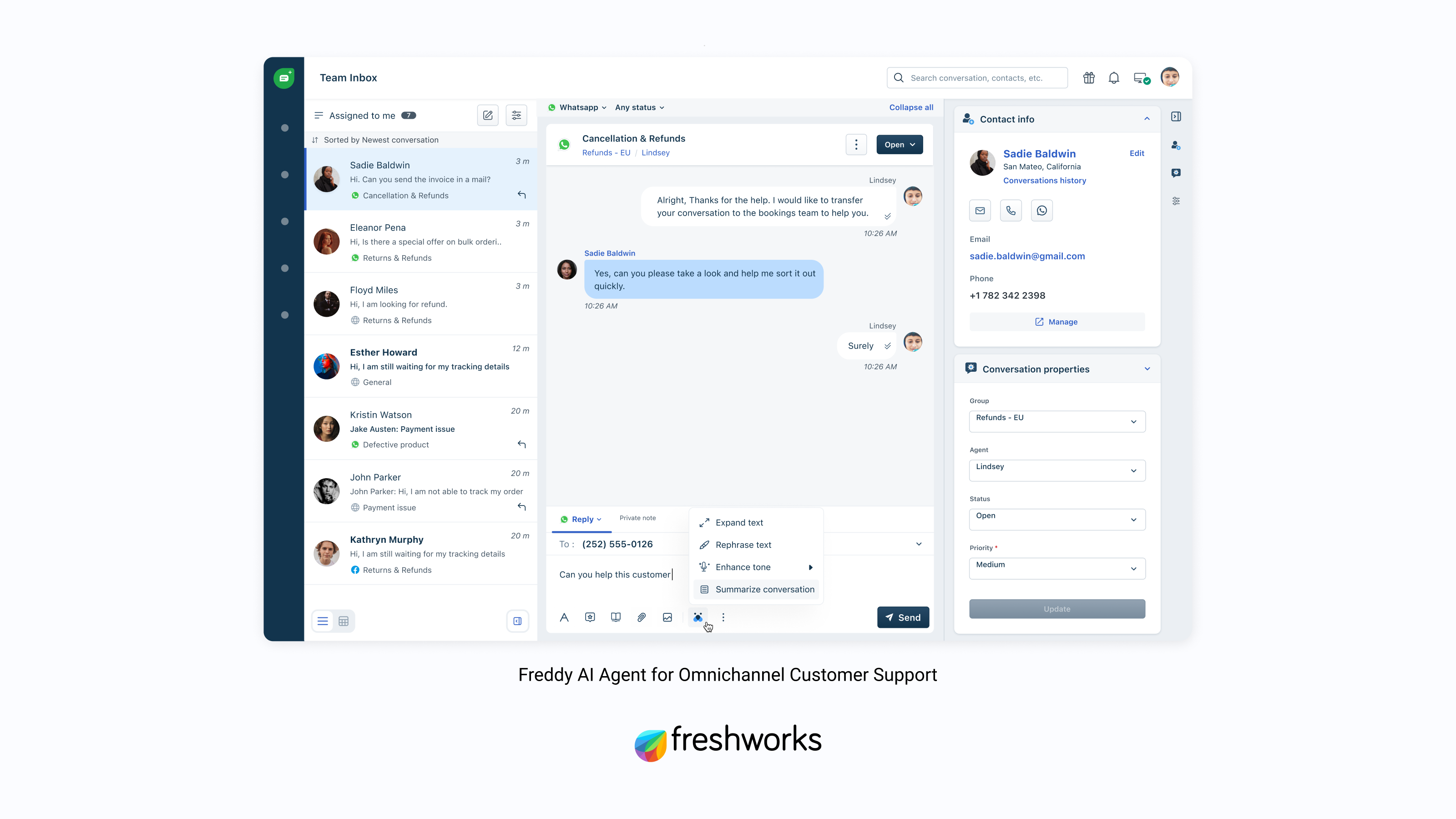 Freshworks lanceert gebruiksvriendelijke AI Agent om de klant- en ...