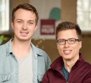 Lukasz Pajak en Henrik Sachs (oprichters van Cardino)