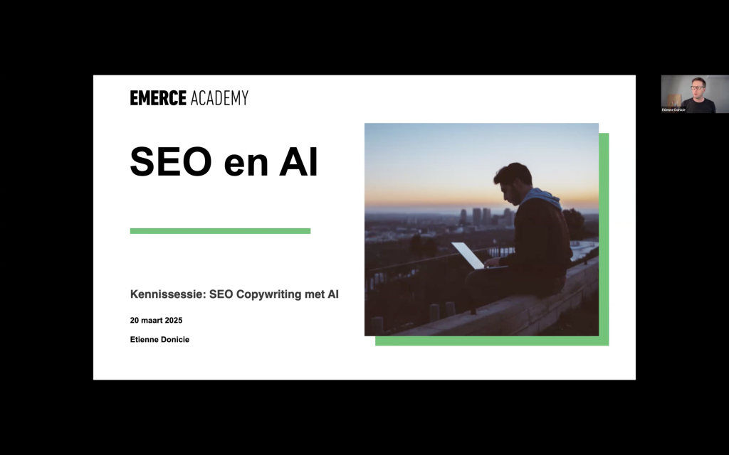 Kennissessie: SEO Copywriting met AI