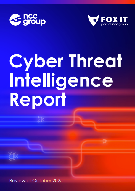 NCC Group Cyber Threat Intelligence Report – Overzicht oktober 2025 ...