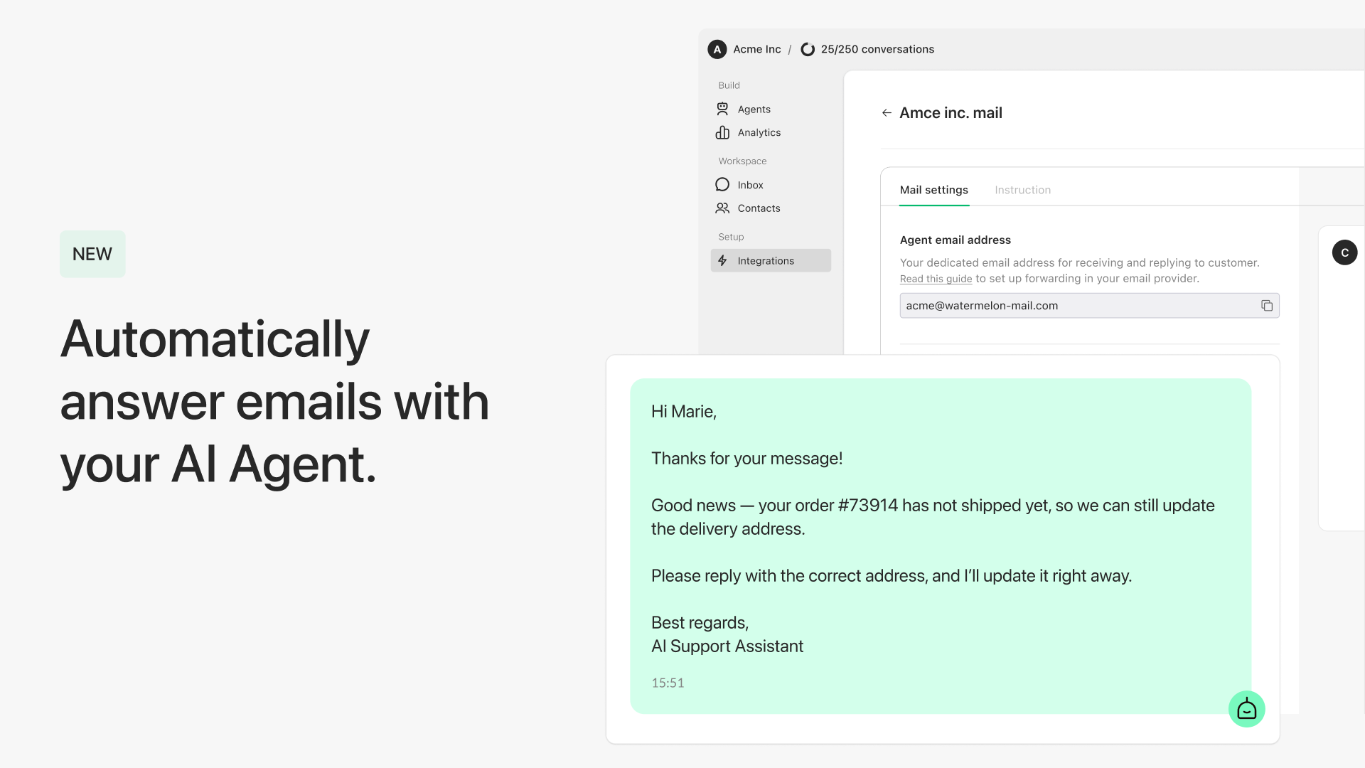 Watermelon automatiseert repetitief e-mailwerk weg met AI Agent ...
