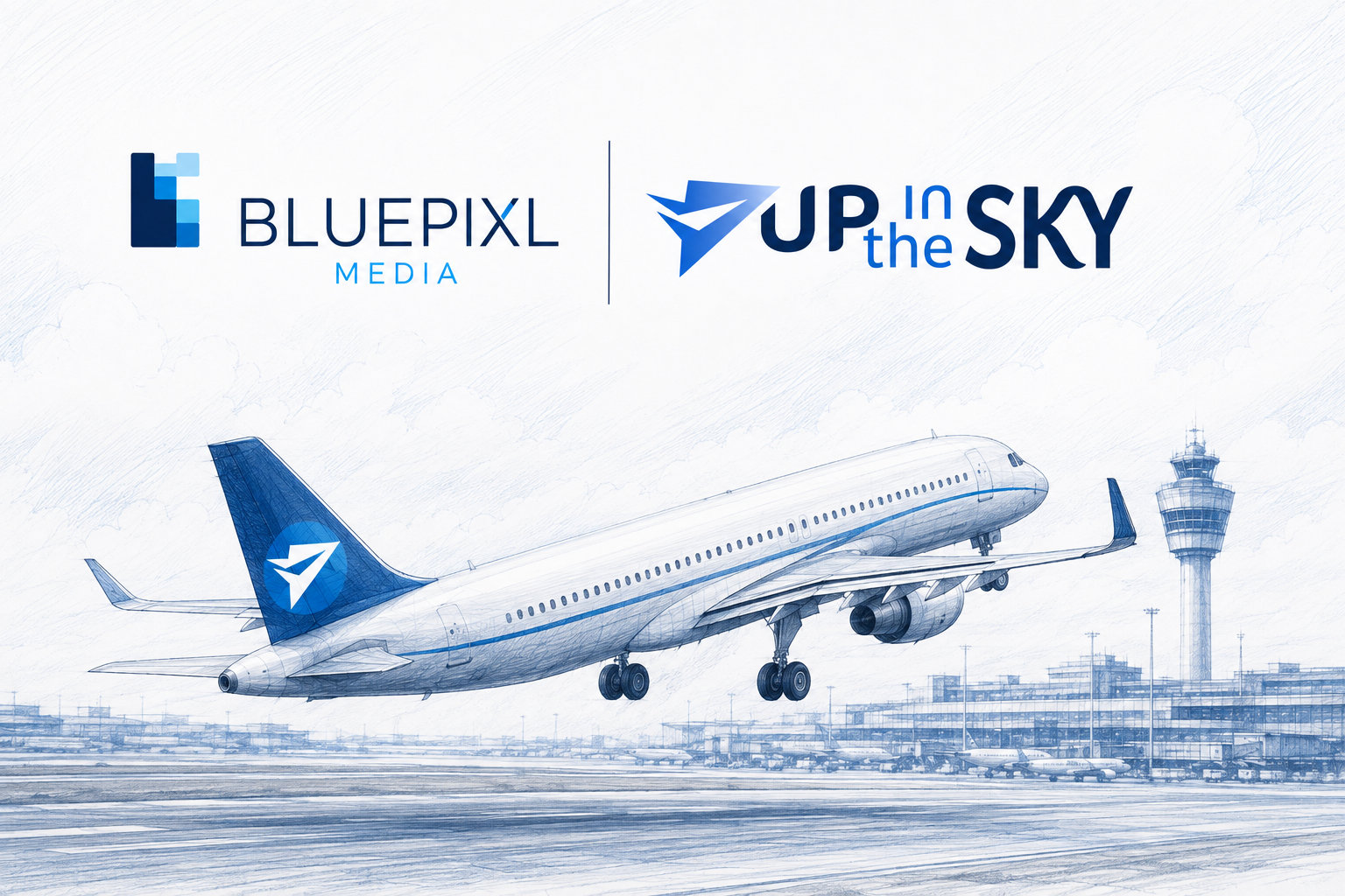 Blue Pixl Media neemt luchtvaartplatform Up in the Sky over